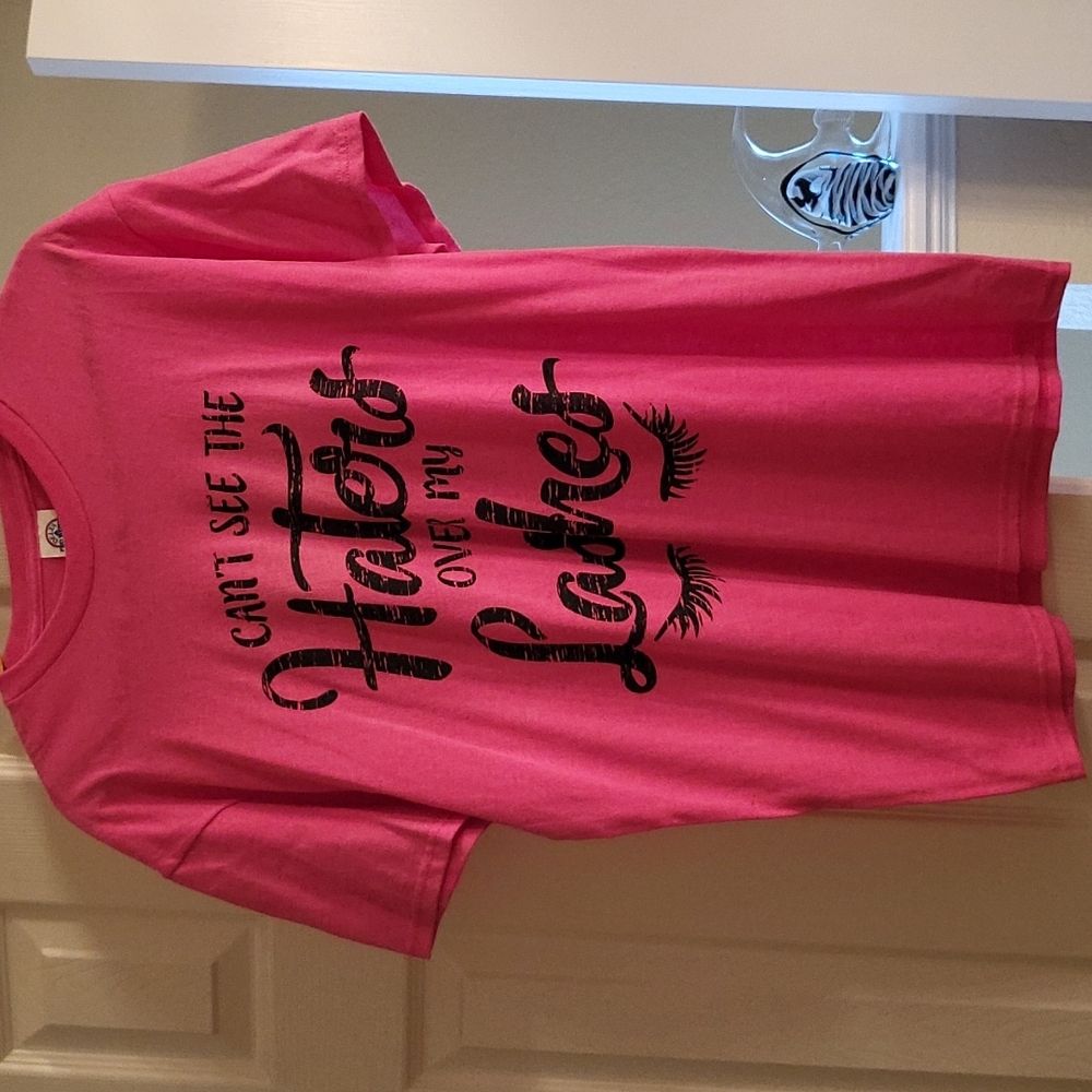 Womens new pink t shirt